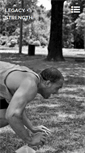 Mobile Screenshot of legacystrength.com